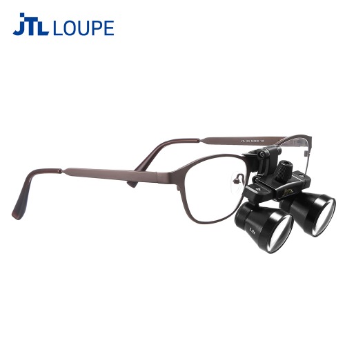 내 안경처럼 쓰는 JTL 플립업 루페 오토포커스 3.0x (티타늄프레임)